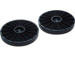 Allspares - filtre � charbon (2pcs) dkf7 - 1 / 4965503 pour hottes aspirantes miele