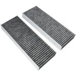 Allspares - filtre � charbon sans anti - odeur de poisson (2pcs) pour bora basic / gp4