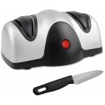Alovez - aiguiseur electrique de couteau, aff�teur � deux niveaux, noir / argent, gu. b / bon mat�riau: ...
