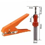 Alovez - pince � poin�onner pour bandes de chant outil de poin�onnage pince � masquage 3x8mm foret � ...