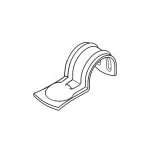 100 crochets pour cloueurs gaz b�ton et poudre cond 16 pour tubes, gaines d. 16 mm - po55202 alsafix