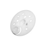 100 rondelles d'isolations avec capuchon kc d. 60 mm pour vis vbf ou cheville nfa - kc60 alsafix