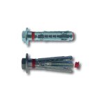 50 chevilles mtalliques stam d. 12 x m8 x lt. 120 mm pour fixation lourdes sur matriaux creux - zingu ...