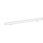 Altrad - plinthe d'extr�mit� acier 0m80 aeris 45 - echafaudage fa�adier - nf - r�f : q4858 - 0m80 m