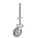 Altrad ? v�rin r�glable sur roue pour �chafaudage multidirectionnel ? r�glable de 0 � 0, 40 m ? diam�tre ...
