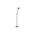 Aluminor - lampadaire artcul� lib avec led int�gr�e 30, 5 w - noir