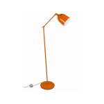 Aluminor - lampadaire design, lampadaire mekano ls design orange en metal