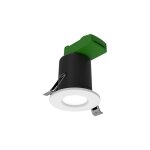 Aluson - coupelle rt2020 ip65 blanche pour spot led gu10