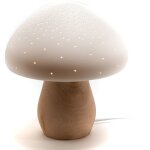 Lampe champignon blanc - amadeus