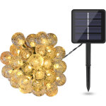 Ambiance ext�rieure lumi�re solaire bulle boule lumi�re camping en plein air cha�ne lumineuse boule de ...