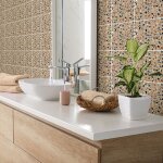 Ambiance - sticker - sticker mural carrelage adh�sif cuisine salle de bain - 30 stickers carreaux de ...