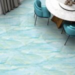 Ambiance - sticker - rev�tement sticker sol - marbre de milan - rouleau adh�sif protection anti - d�rapant ...