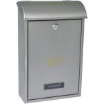 Amig bote aux lettres 2 inox 400 x 250 x 100 mm acier inoxydable inoxydable