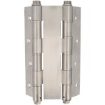 Amig charni�re va - et - vient double action 3033 180 x 133, 5 x 3 mm acier inoxydable aisi 304 mat