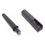 Amortisseur ralentisseur - butoir avec fermeture amortie soft pour portes et tiroirs + une base pour ...