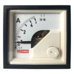 Ampremtre analogique de panneau v c. a. rs pro, echelle 10 (input, scale)a, 45mm x 48mm ( prix pour ...