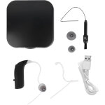 Amplificateur auditif bluetooth 130b + pour adultes et seniors, appareil d'aide auditive avec �couteur ...