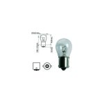 Ampoule 21w 24v pour remorque ? �clairage puissant et fiable ? r�sistante aux vibrations ? pour feux ...