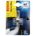 Ampoule bosch h7 xnon bleu 12v 55w