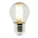 Elexity - ampoule led filament sphre 4w e27 2700k 450 lumens