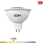 Edm - ampoule dichroque led mr16 (gu5. 3) 5w 12v 450lm 4000k lumire du jour 5x5cm