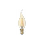 Ampoule e14 led flamme filament 4w t35 - unité / blanc chaud - silumen Ampoule e14 led flamme filament 4w t35 - unité / blanc chaud - silumen