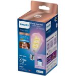 Ampoule � filament wiz philips smart wifi transparente st64 e27 6, 3 w 470 lm rgb wizarding world