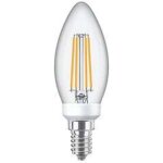 Ampoule flamme e14 - filament - blanc chaud - 2700k - lot de 2 - 40w