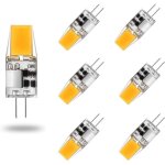 Ampoule g4 led ac / dc 12v 5w lampes led g4 blanc chaud 3000k ampoules d'�clairage �quivalent 50w halog�ne ...