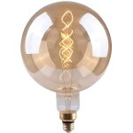 Orion91 - ampoule globe led gante e27 4w equi. 28w 280lm dimmable 2100k transparent 25000h 7hsevenon ...