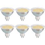Ampoule gu5. 3 led 12v 3w blanc chaud 6000k, �50mm, �quivalent gu5. 3 30w , 300lm, ac / dc 12v mr16 gu5. ...