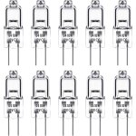 Galozzoit - ampoule halogene g4, ampoule g4 12v 10w, blanc chaud 2800k, 150lm, lampehalogene g4, lampe ...
