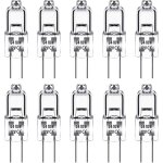 Ampoule halogene g4, ampoule g4 12v 10w, blanc chaud 3000k, 150lm, intensit� variable, lampehalogene ...