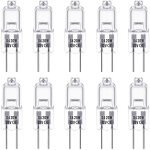 Ampoules halog�nes g4, lampe de base � broche halog�ne 12v 20w, blanc chaud 2800k, gradable, lampe halog�ne ...