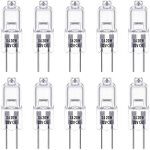 Ampoules halog�nes g4, lampe de base � broche halog�ne 12v 20w, blanc chaud 2800k, gradable, lampe halog�ne ...