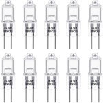 Ampoules halog�nes g4, lampe de base � broche halog�ne 12v 20w, blanc chaud 3000k, 350lm, gradable, lampe ...