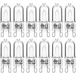 Ampoule halog�ne g9 40w 230v � intensit� variable, blanc chaud, pour fours � micro - ondes, cuisini�res ...