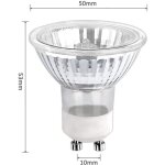 Ampoule halog�ne gu10 50w blanc chaud, projecteur � quartz basse tension, �conomie d'�nergie et durable, ...