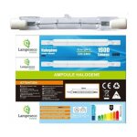 Ampoule halogne linear / crayon r7s j78 150w 78mm