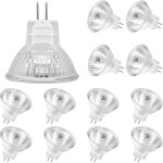Ampoules halog�nes mr11(pack de 12), lampe halog�ne gu4 12v 20w, ampoule mr11 gu4, 2 broches ampoule ...