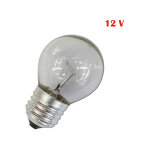 Ampoule incandescente sph�rique transparente 60w e27 12v