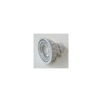Signcomplex - ampoule led 5w cob blanc chaud 2700k 370lm culot gu10 230v non - dimmable coque blanche ...