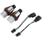 Ampoules led 6000k pour phares de voiture, feux de jour blancs, anneaux lumineux (angel eyes) 20w, compatibles ...