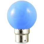 Ampoule led b22 1w g45 incassable miidex lighting bleu - non - dimmable