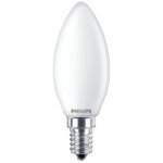Ampoule led bougie philips - eyecomfort - 6, 5w - 806 lumens - 6500k - e14 - 93011