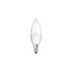 Ampoule led dpolie flamme e14, 3. 3w, blanc chaud.