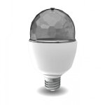 Ampoule led disco � t�te rotative, culot e27, conso. 3w cons. , lumi�re rvb - sedrvb - xanlite