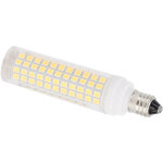 Ampoule led e11 1200lm 136 leds dimmable pour lustre plafonnier applique murale 110v blanc froid