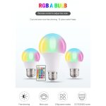 Ampoule led e14 led ampoules de couleur, �quivalente 70w, edison changement de couleur ampoule rgb + ...