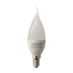 Ampoule e14 led flamme 8w 220v �38mm - blanc chaud 2300k - 3500k - silamp